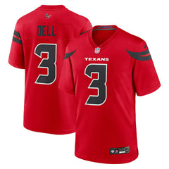 Tank Dell Houston Texans Alternate Game Jersey Red - Nike