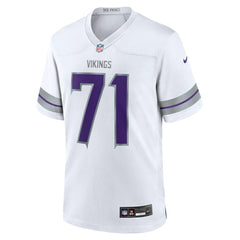 Christian Darrisaw Minnesota Vikings Alternate Game Jersey White - Nike
