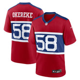 Bobby Okereke New York Giants Alternate Player Game Jersey Century Red - Nike