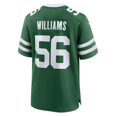 Quincy Williams New York Jets Game Player Jersey – Legacy Green - Nike