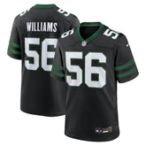 Quincy Williams New York Jets Alternate Game Jersey Legacy Black - Nike