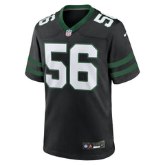 Quincy Williams New York Jets Alternate Game Jersey Legacy Black - Nike