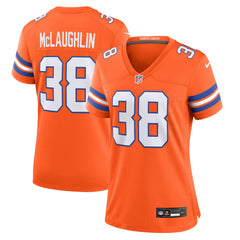 Jaleel McLaughlin Denver Broncos Women's Mile High Collection 1977 Throwback Player Game Jersey Orange - Nike