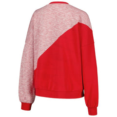 NBA - Chicago Bulls G-III 4Her by Carl Banks Women's Benches Split Pullover Sweatshirt - Red