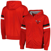 NBA - Chicago Bulls G-III Sports by Carl Banks Contender Full-Zip Hoodie Jacket - Red