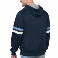 NBA - Memphis Grizzlies G-III Sports by Carl Banks Contender Full-Zip Hoodie Jacket - Navy