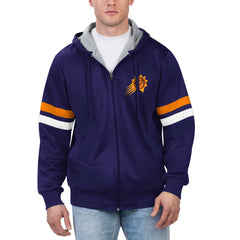 NBA - Phoenix Suns G-III Sports by Carl Banks Contender Full-Zip Hoodie Jacket - Purple