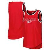 Carolina Hurricanes - G-III 4Her by Carl Banks Women's Strategy Tank Top Red