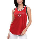New Jersey Devils - G-III 4Her by Carl Banks Women's Strategy Tank Top Red