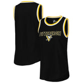 Pittsburgh Penguins G-III 4Her by Carl Banks Women's Strategy Tank Top Black