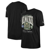 New Era - Milwaukee Bucks Unisex Oversized Essentials Boxy T-Shirt - Black