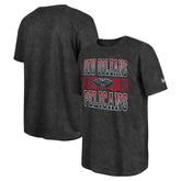 New Era - New Orleans Pelicans Enzyme Washed Oversized T-Shirt - Black