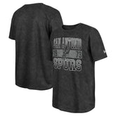 New Era - San Antonio Spurs Enzyme Washed Oversized T-Shirt - Black