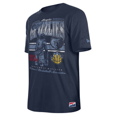 New Era - Memphis Grizzlies Enzyme Wash Oversized T-Shirt - Navy