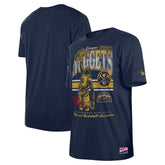 New Era - Denver Nuggets Enzyme Wash Oversized T-Shirt - Navy