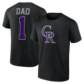 Colorado Rockies Father's Day #1 Dad T-Shirt On Sale