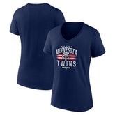 Minnesota Twins Women's Americana Team V-Neck T-Shirt Near Me