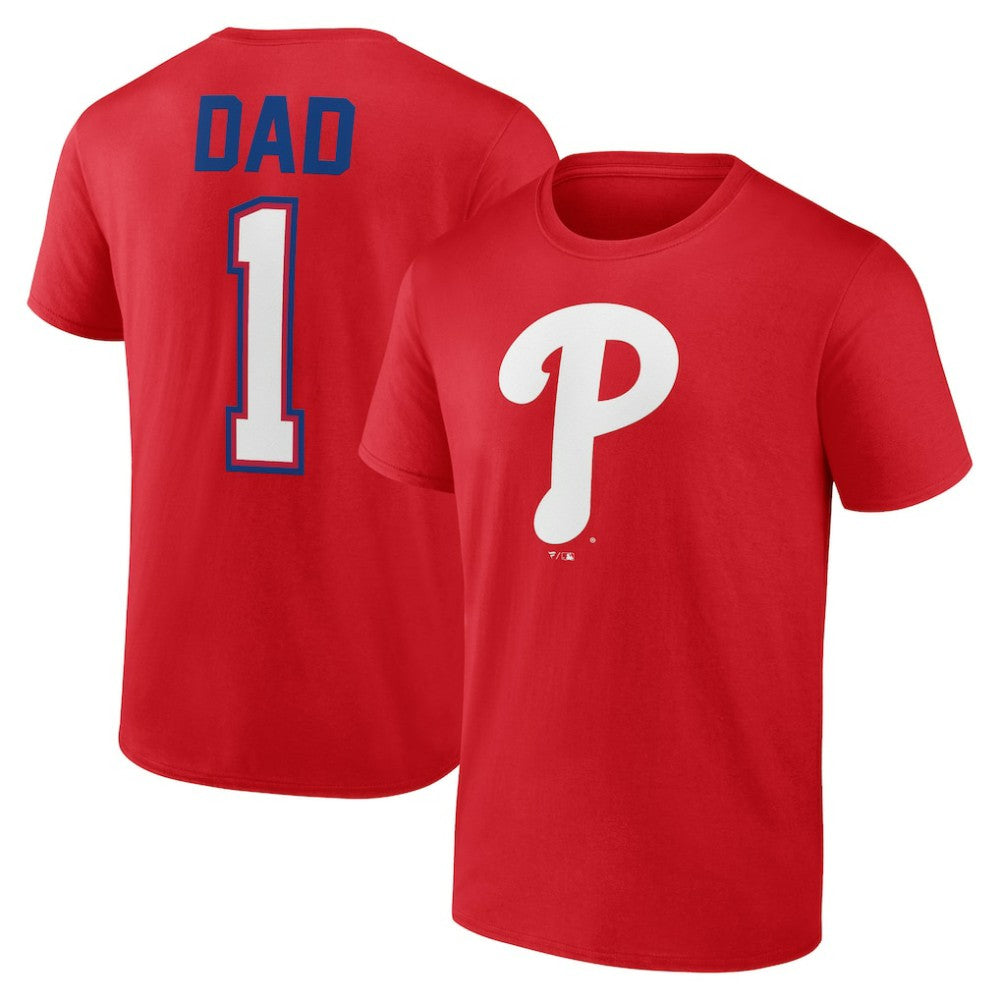 Philadelphia Phillies Father's Day #1 Dad T-Shirt Online