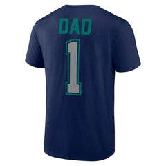Seattle Mariners Father's Day #1 Dad T-Shirt Clearance