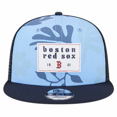 Boston Red Sox New Era Bikini Bottom Trucker 9FIFTY Snapback Hat Sale