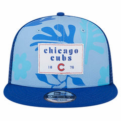 Chicago Cubs New Era Bikini Bottom Trucker 9FIFTY Snapback Hat On Sale