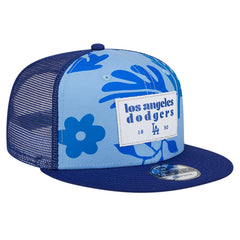 Los Angeles Dodgers New Era Bikini Bottom Trucker 9FIFTY Snapback Hat for sale