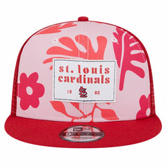 St. Louis Cardinals New Era Bikini Bottom Trucker 9FIFTY Snapback Hat Lifestyle