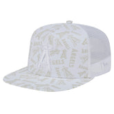 Los Angeles Angels New Era Logo Dunes A-Frame Trucker 9FIFTY Snapback Hat Near Me