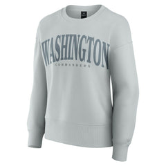 Washington Commanders Women's Elements Pullover Sweatshirt Gray - Fanatics
