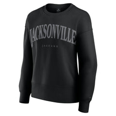 Jacksonville Jaguars Women's Elements Pullover Sweatshirt Black - Fanatics