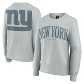 New York Giants Women's Elements Pullover Sweatshirt Gray - Fanatics