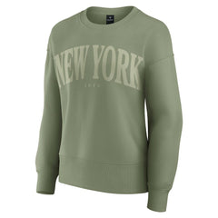 New York Jets Women's Elements Pullover Sweatshirt Green - Fanatics