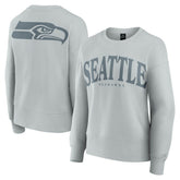 Seattle Seahawks Women's Elements Pullover Sweatshirt Gray - Fanatics