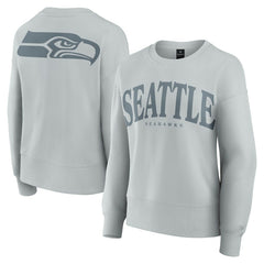 Seattle Seahawks Women's Elements Pullover Sweatshirt Gray - Fanatics
