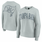 Tampa Bay Buccaneers Women's Elements Pullover Sweatshirt Gray - Fanatics