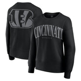Cincinnati Bengals Women's Elements Pullover Sweatshirt Black - Fanatics