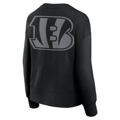 Cincinnati Bengals Women's Elements Pullover Sweatshirt Black - Fanatics