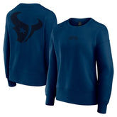 Houston Texans Women's Elements Pullover Sweatshirt Navy - Fanatics