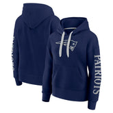New England Patriots Women's Elements Next Pullover Hoodie Navy - Fanatics