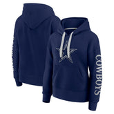 Dallas Cowboys Women's Elements Next Pullover Hoodie Navy - Fanatics