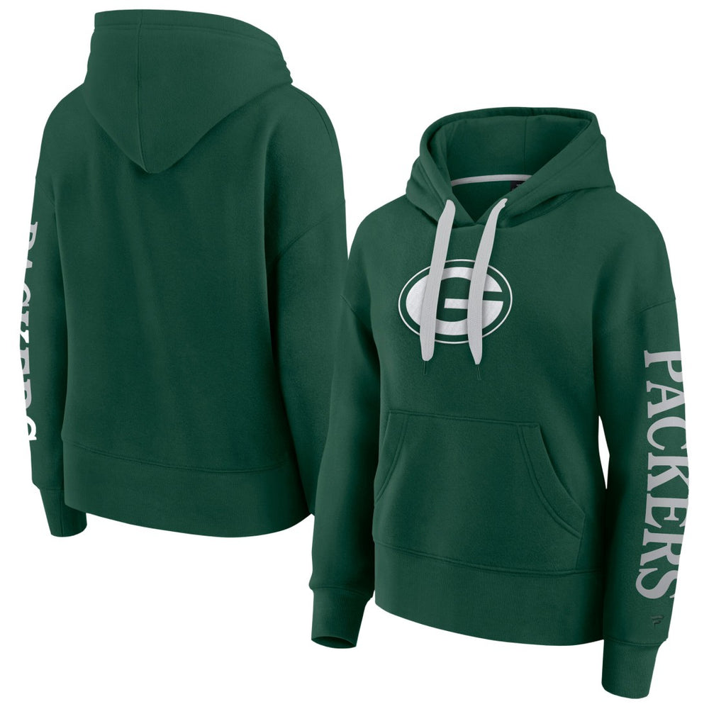 Green Bay Packers Women's Elements Next Pullover Hoodie Green - Fanatics