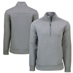 Chicago Cubs Cutter & Buck Cooperstown Collection Roam Eco Recycled Quarter-Zip Pullover Online