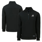 Chicago White Sox Cutter & Buck Cooperstown Collection Roam Eco Recycled Quarter-Zip Pullover Lifestyle