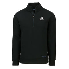 Chicago White Sox Cutter & Buck Cooperstown Collection Roam Eco Recycled Quarter-Zip Pullover Lifestyle