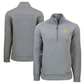 Seattle Mariners Cutter & Buck Cooperstown Collection Roam Eco Recycled Quarter-Zip Pullover Lifestyle
