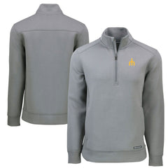 Seattle Mariners Cutter & Buck Cooperstown Collection Roam Eco Recycled Quarter-Zip Pullover Lifestyle