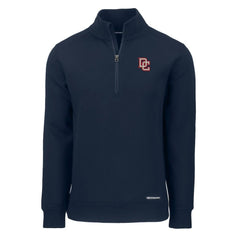 Washington Nationals Cutter & Buck Cooperstown Collection Roam Eco Recycled Quarter-Zip Pullover Clearance