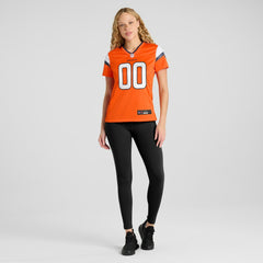 Denver Broncos Women's Mile High Collection Custom Game Jersey Orange - Nike