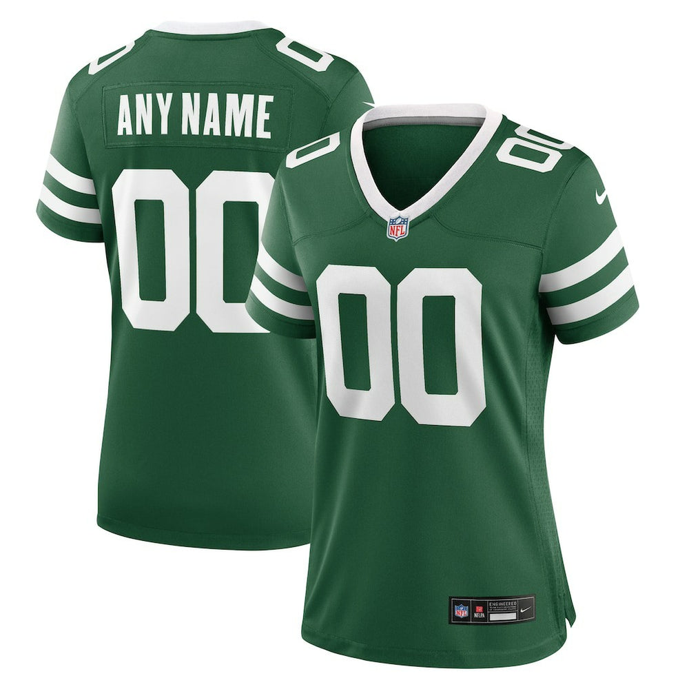 New York Jets Women's Custom Game Jersey Legacy Green - Nike