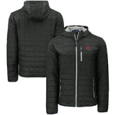 Cincinnati Reds Cutter & Buck Rainier Primaloft Eco Full-Zip Hooded Jacket Clearance